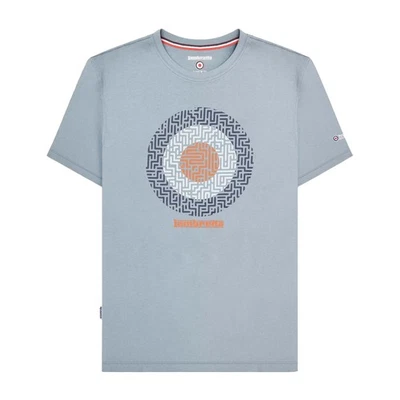 Lambretta  Camiseta SS25 Geométrico para Hombre (LB191) - Imagen 1 de 2