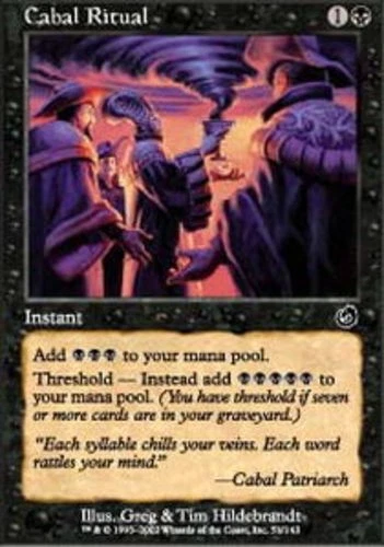 MTG magic cards 1x Cabal Ritual Torment NM-Mint, English - Image 1 of 1