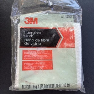 3M Fiberglass Cloth 8 Sq Ft 20128 For Use With Resin - Picture 1 of 2