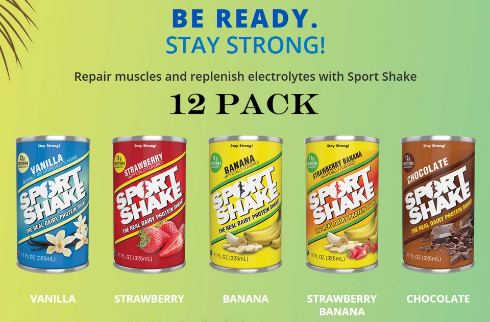 Sport Shake Power Shake 11 盎司 (12 包) — 第 1/1 张图片