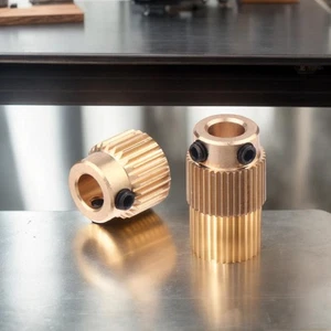 5Pcs Brass Extruder Wheel 26/40 Teeth Drive Gears For 3D Printer Accessories _ch - Photo 1/11