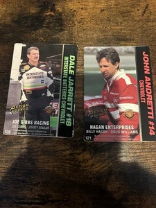 1994 Action Packed Hot Look Dale Jarrett #128 HOF & John Andretti #121 - Picture 1 of 10