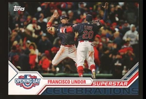 2017 Topps Opening Day Superstar Celebrations #SC-5 - Francisco Lindor 17-514 - Picture 1 of 2