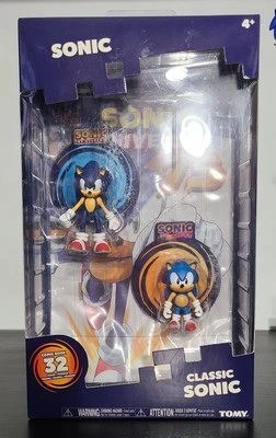 Tomy Sonic The Hedgehog Modern Classic Sonic 2 Pack Con Sonic Universe 75 Cómic Foto 1 de 4