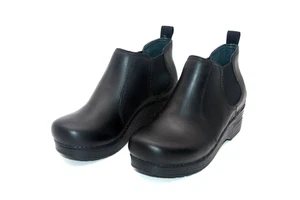 Dansko Frankie Bootie Black Oiled 232-020202 Women's SIZE EUR37/US 6.5-7 - Picture 1 of 8