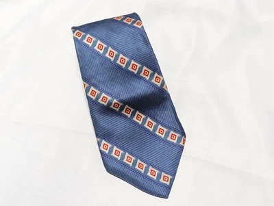 Sulka USA NY Used N/M Necktie Tie Ties SUITS Mens SILK 100 % Multicolor Luxury 8 - Imagem 1 de 4