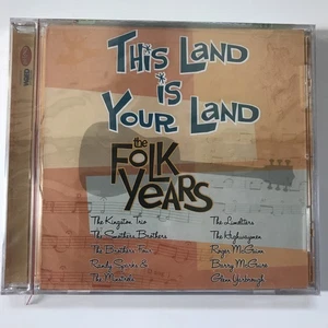 This Land Is Your Land: The Folk Years (CD, 2002) Rhino, New, Factory Sealed OOP - Picture 1 of 3