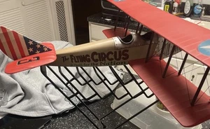 Giant Model Bi-Plane Curtiss Jenny WWI era The Flying Circus 30.5” Wing Span - Picture 1 of 23