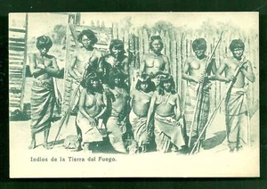 Chile Indian Bow Arrow Spear Tierra del Fuego 1899 - Picture 1 of 1