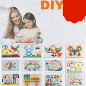 96 Pcs Puzzle Jigsaw Family Game 3D ages 3+ Learning Fun Puzzles Kids Toys - Picture 1 of 9