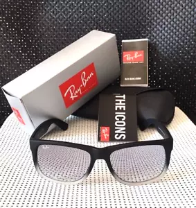 GAFAS DE SOL RB4165 BLANCAS PLATEADAS RAY-BAN JUSTIN MER-0249 - Imagen 1 de 18