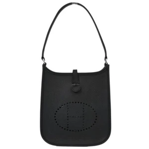 Hermes Black Epsom Evelyne TPM Handbag RB□I XX91690 - Picture 1 of 10