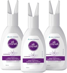 NEW 3x100 ml Ell-Cranell GERMANY 250 mg Loss Prevention Hair Growth 12/2026 DHL - Picture 1 of 4
