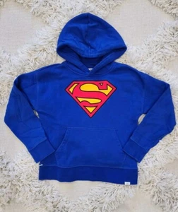 Med/8 GAP x DC  boys Emboided Superman Hoodie  - Picture 1 of 5