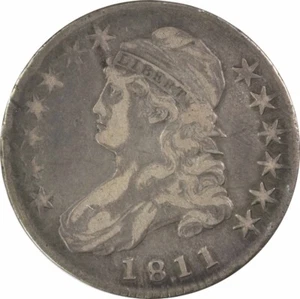 1811/10 Busto Mezzo Dollaro VF Non Certificato #308 - Foto 1 di 2