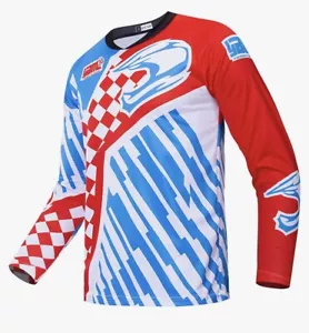YIBIMOTTO Men's MTB Jersey Long Sleeve Mountain Bike Jersey Downhill Shirt XXL - Picture 1 of 7