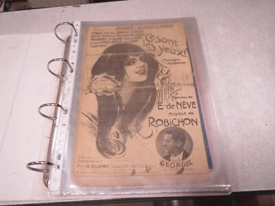 CA507 LOT DE 24 PARTITION ANCIENNE DE MUSIQUE DANSE VINTAGE A VOIR 24 photos !!! - Photo 1/4