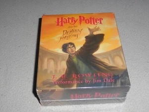 NEW SEALED HARRY POTTER AND THE DEATHLY HOLLOWS AUDIOBOOK 17 CD DISC BOX SET - Imagen 1 de 6