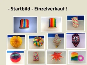 verschiedene DDR Lampions / Einzelverkauf #S - Bild 1 von 30