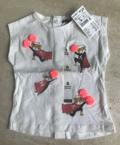 T-SHIRT "KIABI" ECRU - TAILLE : 6 MOIS - Bild 1 von 2
