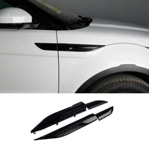 For Range Rover Evoque 2012-19 Gloss Black Front Side Door Fender Cover Replace - Picture 1 of 7