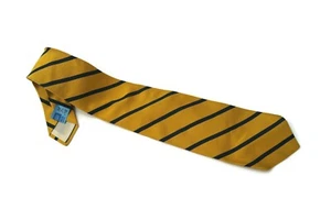 BROOKS BROTHERS Makers Classic Vintage Striped For Men's All Silk Necktie Woven - Picture 1 of 4