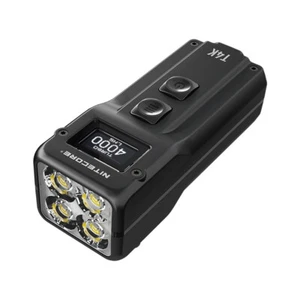~NEW~ Nitecore T4K 4000 Lumen Ultra Bright EDC Flashlight - Picture 1 of 9