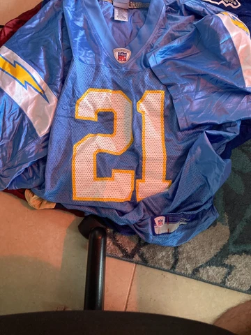 San Diego Los Angeles Chargers Tomlinson jersey adult XL NEW Cover