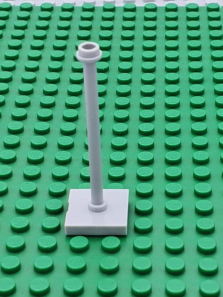 LEGO®  2x Pfosten Ständer 2x2x5 - 28980/98549 - Hellgrau Light Bluish Gray - Bild 1 von 1