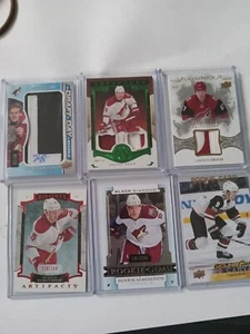 Arizona Coyotes 6 card lot rookies and autos and shane doan patch28/49 - Picture 1 of 6