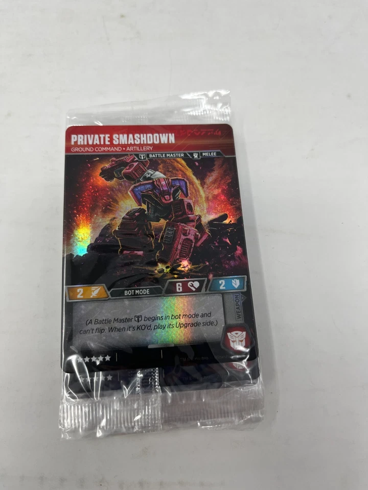Transformers TCG Private Smashdown -Sealed - Image 1 of 1