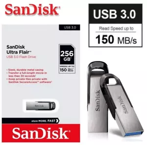 256GB Sandisk Ultra Flair USB 3.0 Flash-Laufwerk Speicherstick - Bild 1 von 3
