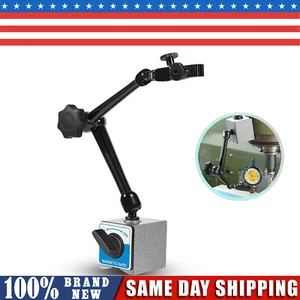 DG61003 Regular Duty Dial Gage Holder Mag Base w/ Metal Fine Adjust Fit for Noga - Picture 1 of 8