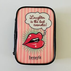 BENEFIT Laughter is the Best Cosmetic! Makeup Zip Pouch Bag