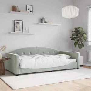 Festnight Schlafsofa 2 sitzer Sofa mit Schlaffunktion Tagesbett Schlafcouch B2K3 - Bild 1 von 8