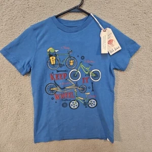 Fat Face Graphic T-shirt Boys Size 10/11 Cotton Logo Short Sleeve Top Crew - Picture 1 of 9
