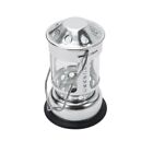 Convenient Tealight Holder for Camping and Garden 11cm Height Silver Color