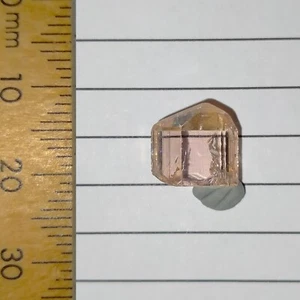 Topaz Imperial crystal facet rough mostly eye clean raw gem Video Katlang 5.48ct - Picture 1 of 8