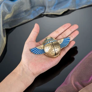 Rare Moon Knight / Winged Scarab Cosplay Metal Props Collectible Halloween Gift - Picture 1 of 7