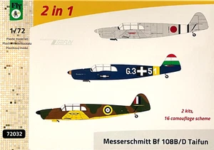 1/72 WW2 Liasion Aircraft : Messerschmitt Bf-108B/D Taufin 2in1 [Ger] 72032: FLY - Picture 1 of 8