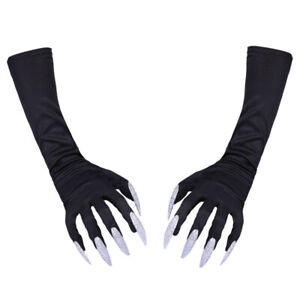 Claw Gloves Halloween Costume Party Cat Wolf Cosplay Furry Paws Gloves-JN