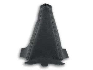SMART FORFOUR 2004-2006 CUFFIA LEVA CAMBIO PELLE NERA - Foto 1 di 3