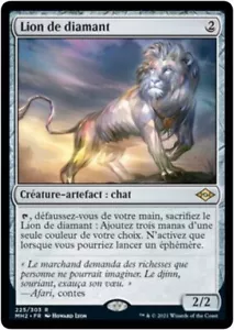 MTG Magic MH2 FR - Diamond Lion/Lion de diamant - Picture 1 of 1