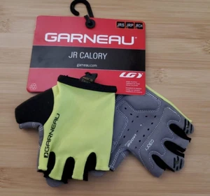 Louis Garneau Jr. Calory Cycling Gloves - Junior Small 1481166 Bright Yellow - Picture 1 of 4