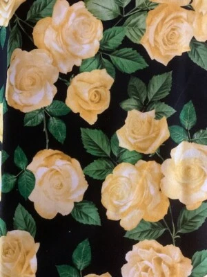 Tela de algodón de diseñador Benartex flores de amistad por yarda, 1/2 yarda Foto 1 de 3