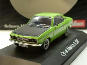 Schuco Opel Manta A SR, gift-grün mit schwarzer Haube - 1:43 - Picture 1 of 6