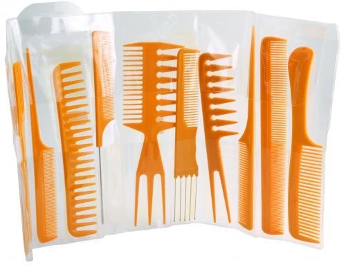 SANSHIN Kammset orange - Bild 1 von 1