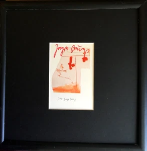 Joseph Beuys Bird 1952 Hand-Signed Postcard-Multiple + Frame Certificate - Picture 1 of 6