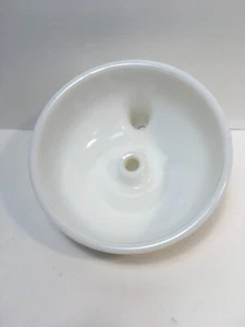 Vtg Sunbeam Milk Glass Juicer/Mixing Bowl Electric Mixer Attachment 87228 - Picture 1 of 5