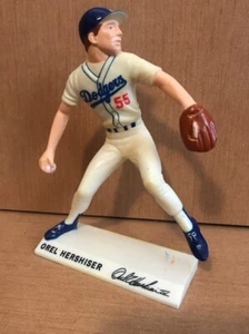 Figura de colección de los Dodgers #55 Orel Hershiser postura de lanzamiento 7,5" moldeada coleccionable - Imagen 1 de 8